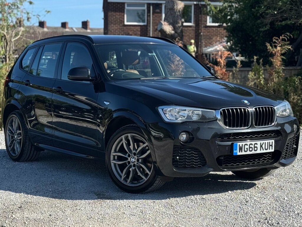 BMW X3 2.0 20D M Sport Xdrive Euro 6 Ss Black