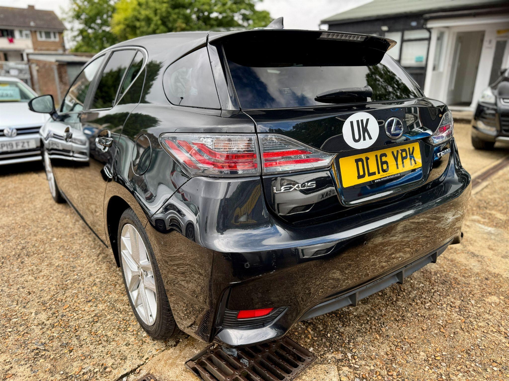 Lexus CT 1.8 Advance Cvt Euro 6 Ss Black #4