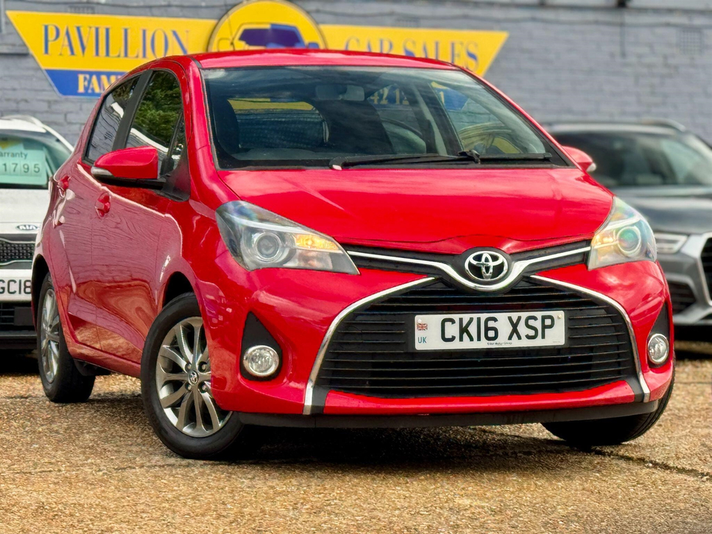 Toyota Yaris 1.33 Dual Vvt-i Icon Euro 6 Red
