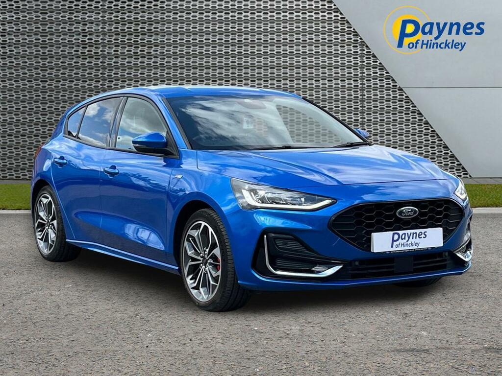 Ford Focus 1.0T Ecoboost Mhev St-line Vignale Euro 6 Ss Blue