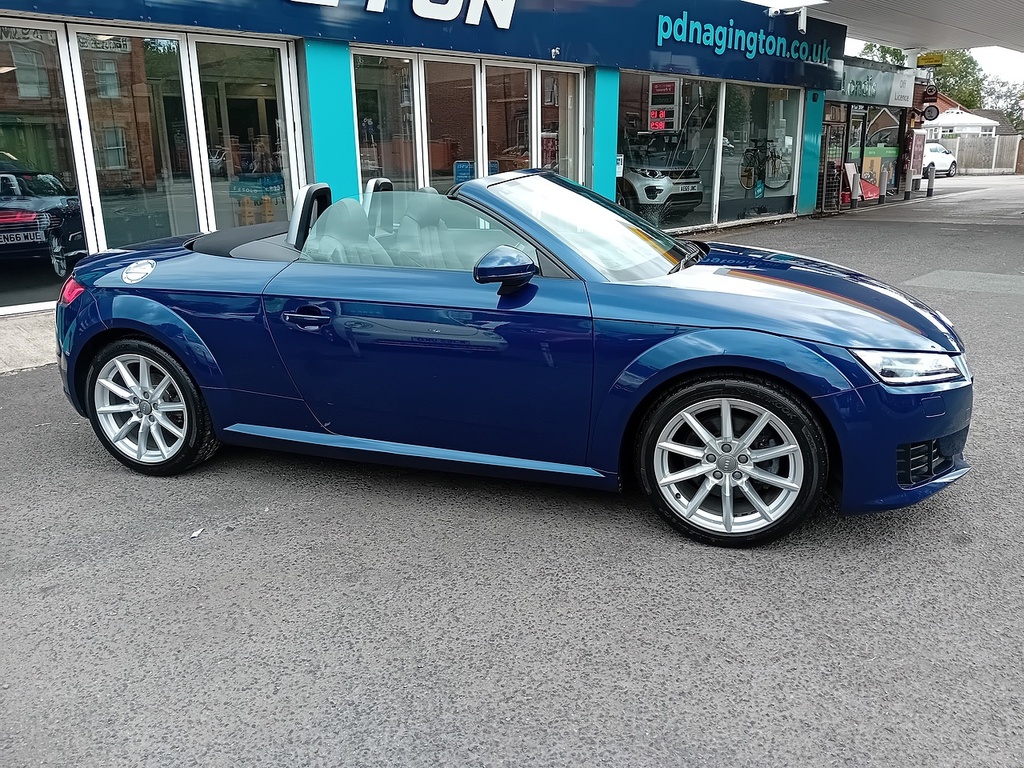 Audi TT 1.8 Tfsi Sport Roadster Euro 6 Blue #5