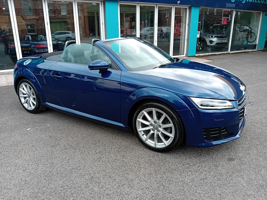 Audi TT 1.8 Tfsi Sport Roadster Euro 6 Blue #4
