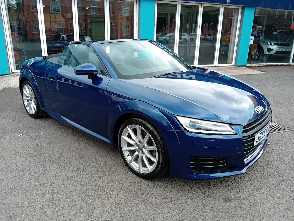 Audi TT 1.8 Tfsi Sport Roadster Euro 6 Blue #2