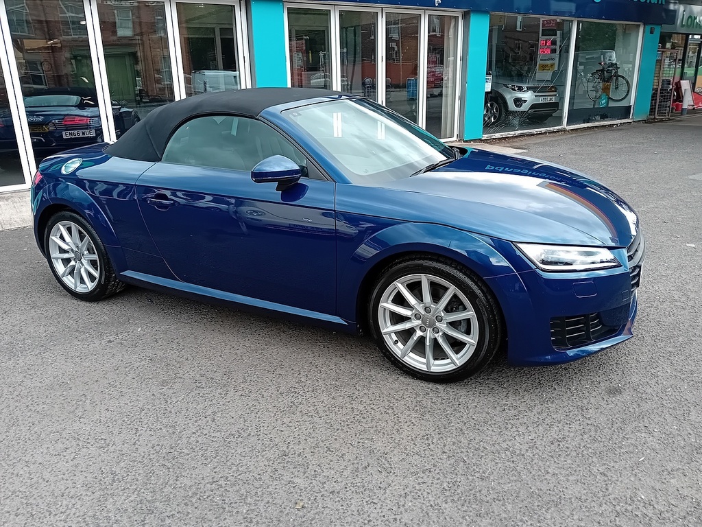 Audi TT 1.8 Tfsi Sport Roadster Euro 6 Blue #6