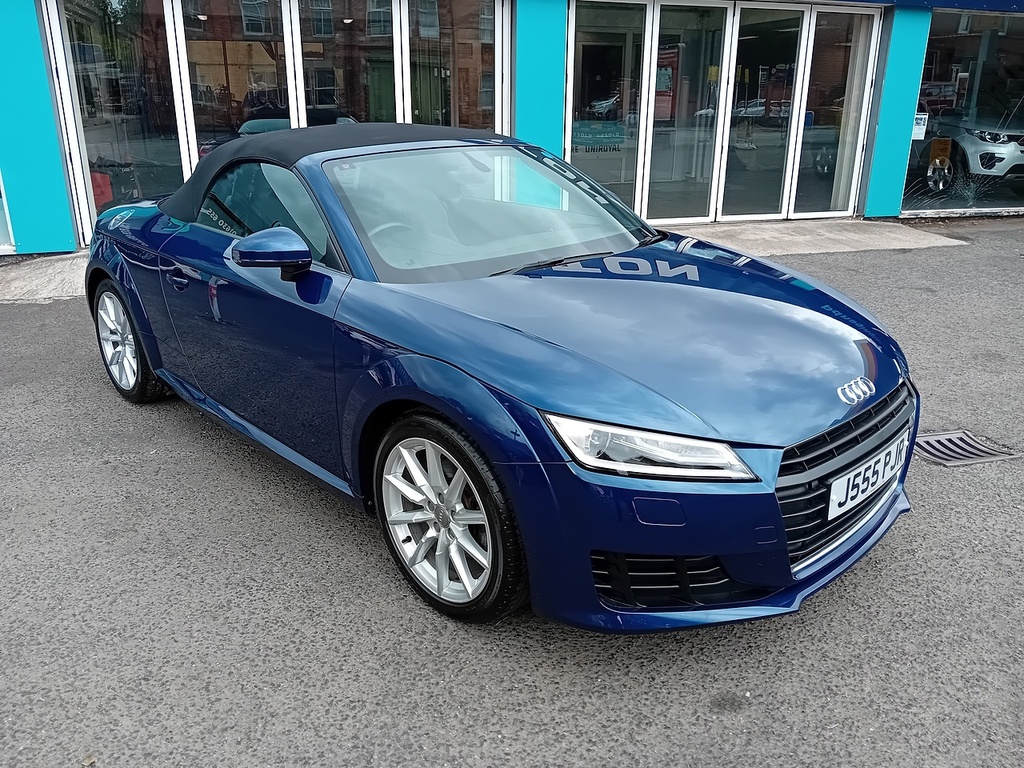 Audi TT 1.8 Tfsi Sport Roadster Euro 6 Blue #3