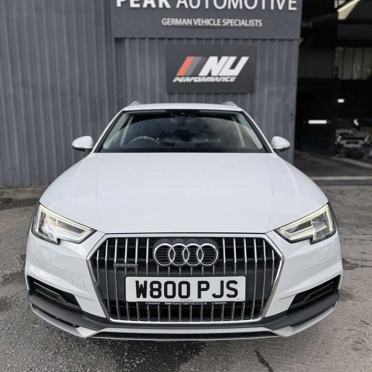 Audi A4 Allroad 2.0 Tdi Sport White #3
