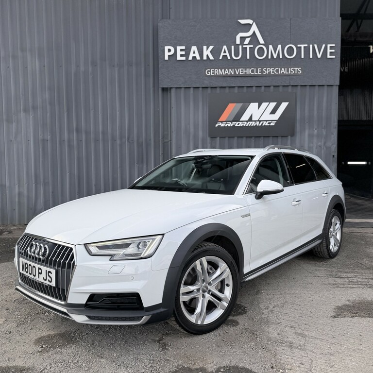 Audi A4 Allroad 2.0 Tdi Sport White #2