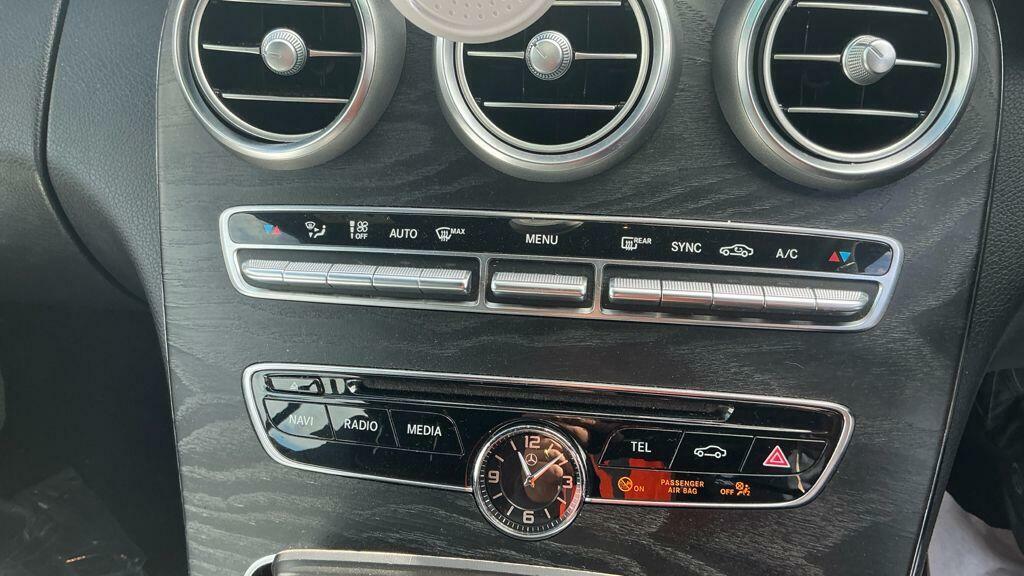 Mercedes-Benz C Class C 220 Amg Line D GY18OWB Silver #6