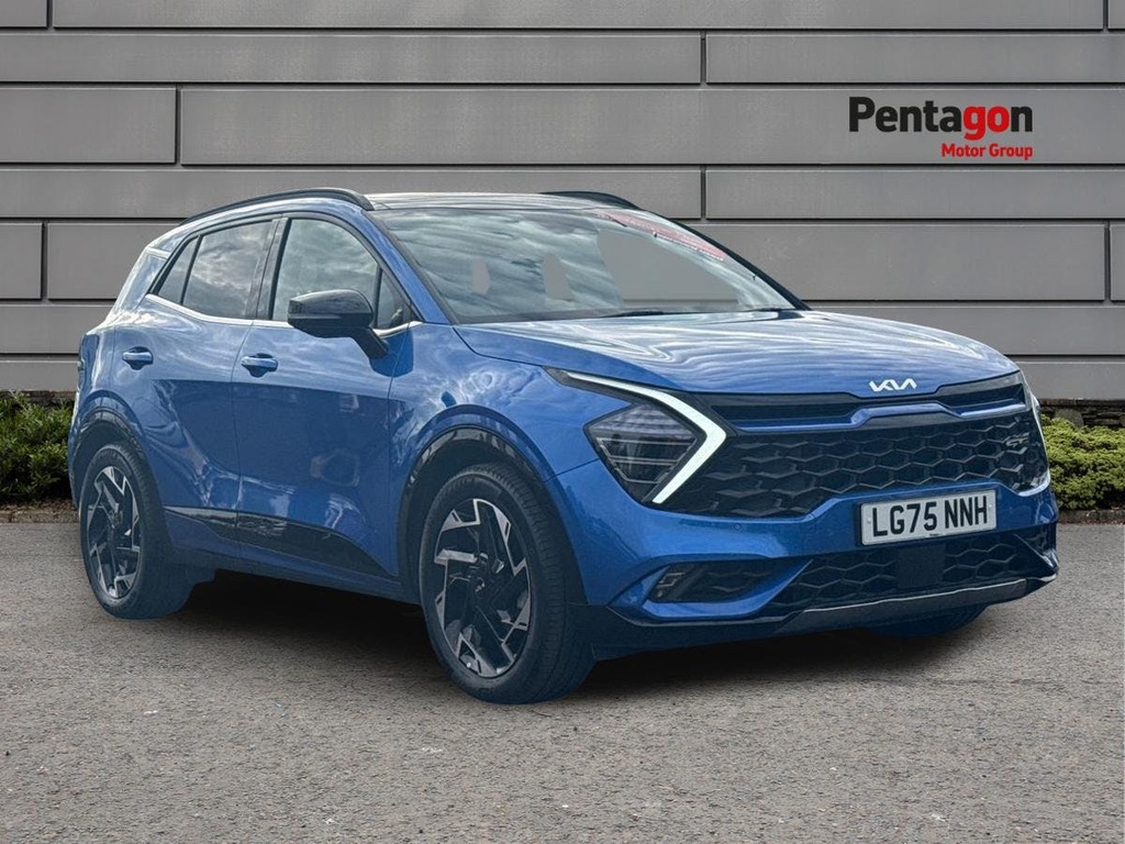 Kia Sportage 1.6 T Gdi Mhev Gt Line S Suv Hybrid Dct Blue