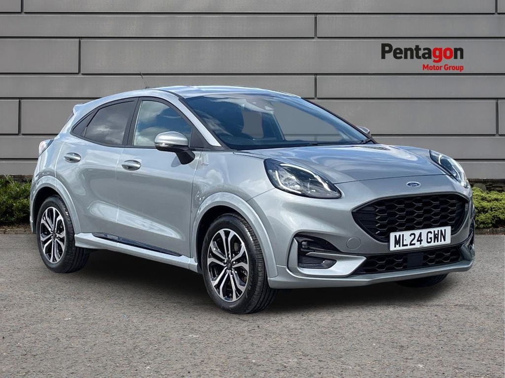 Ford Puma 1.0T Ecoboost Mhev St Line Suv Hybrid M Silver