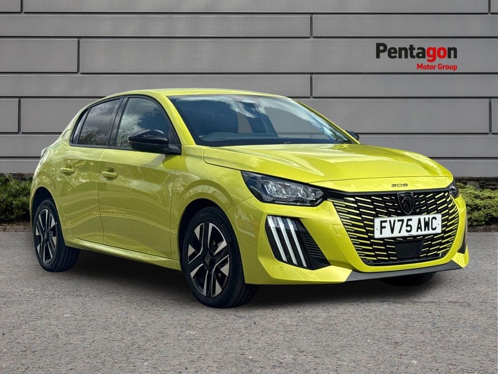 Peugeot 208 1.2 Allure Hatchback Hybrid E Dsc6 Euro Yellow