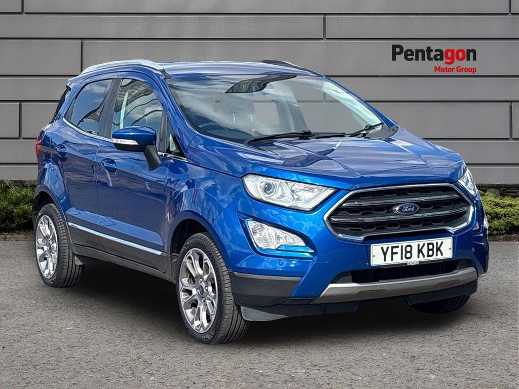 Ford Ecosport 1.0T Ecoboost Titanium Suv Euro Blue