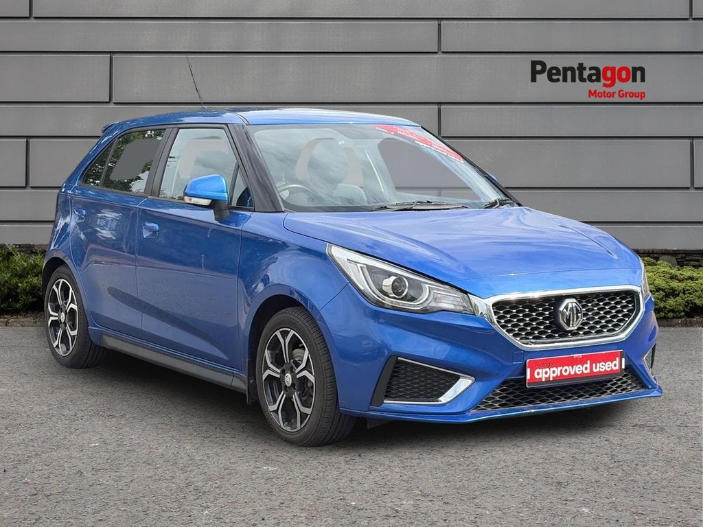 MG MG3 1.5 Vti Tech Exclusive Nav Hatchback Ma Blue