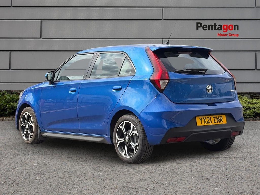 MG MG3 1.5 Vti Tech Exclusive Nav Hatchback Ma YX21ZNR Blue #2