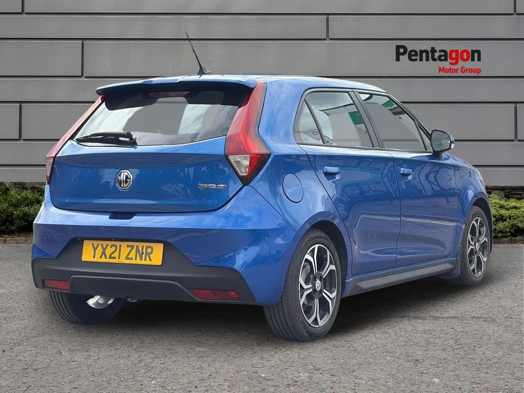 MG MG3 1.5 Vti Tech Exclusive Nav Hatchback Ma YX21ZNR Blue #4