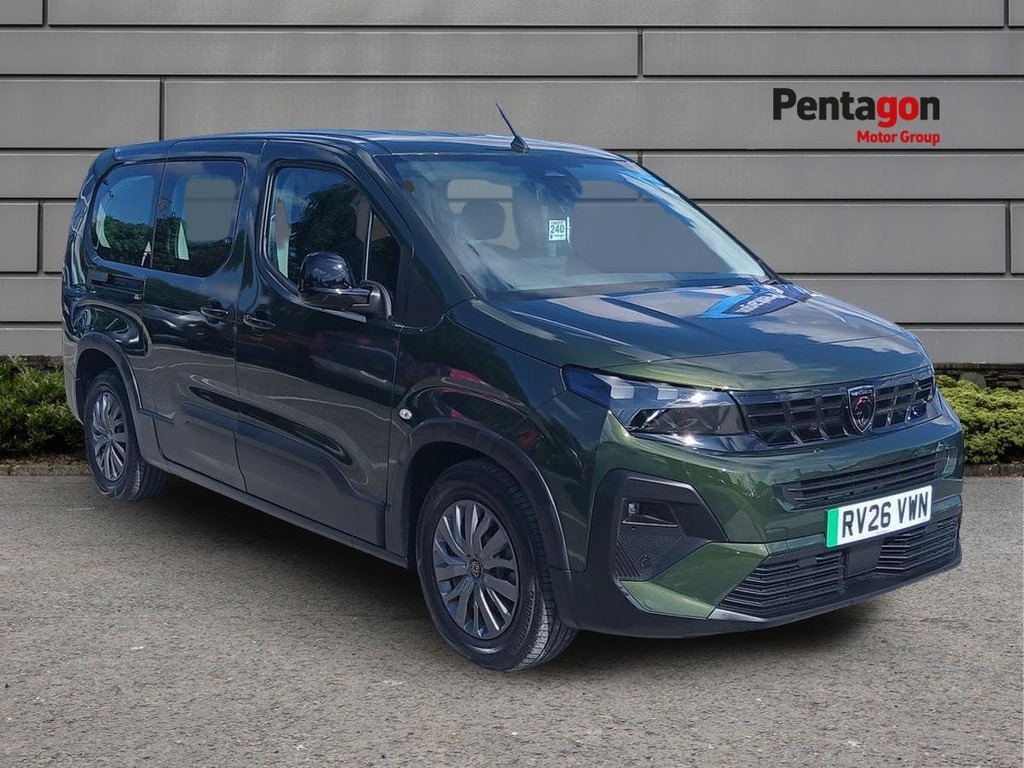 Peugeot e-Rifter 52Kwh Allure Long Mpv 11Kw Char Green