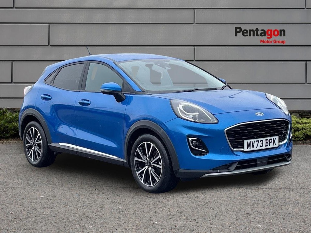 Ford Puma 1.0T Ecoboost Mhev Titanium Suv Hybrid Blue