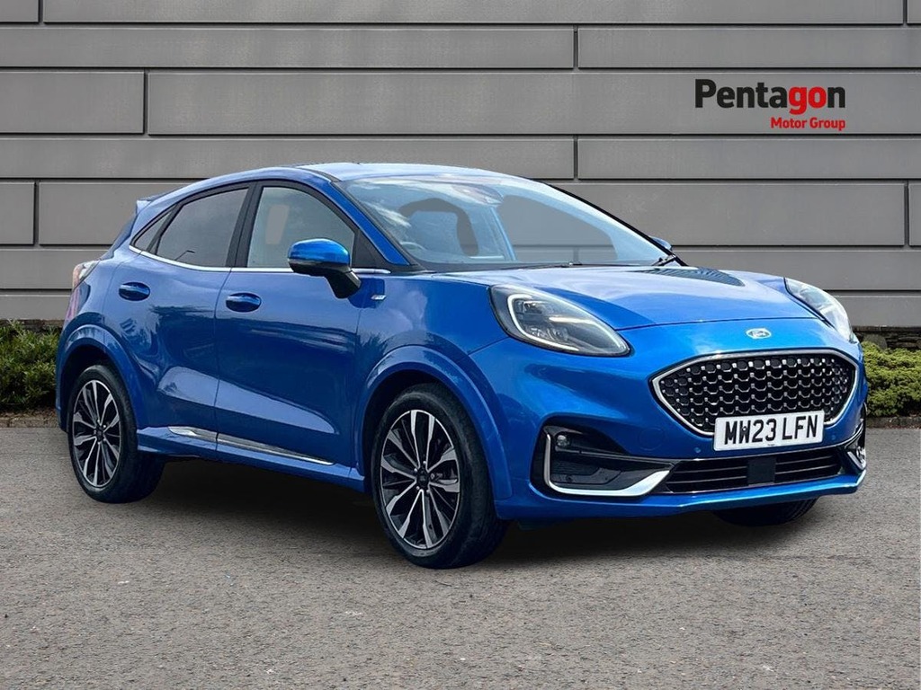 Ford Puma 1.0T Ecoboost Mhev St Line Vignale Suv Blue