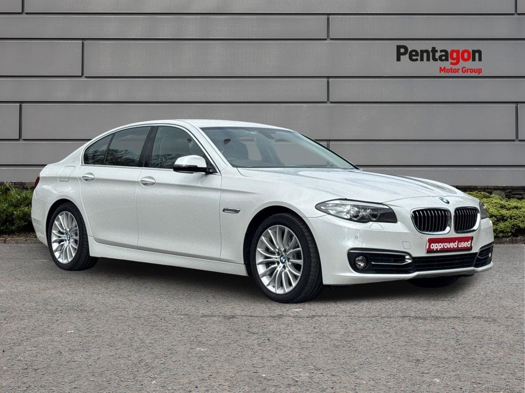 BMW 5 Series 3.0 535D Luxury Saloon Euro 6 Ss White