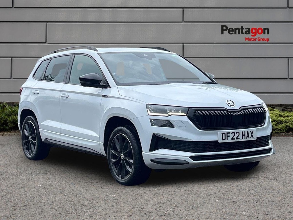 Skoda Karoq 1.5 Tsi Act Sportline Suv Dsg Euro 6 S White
