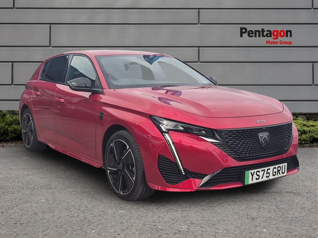 Peugeot 308 54Kwh Gt Hatchback 156 Ps Red