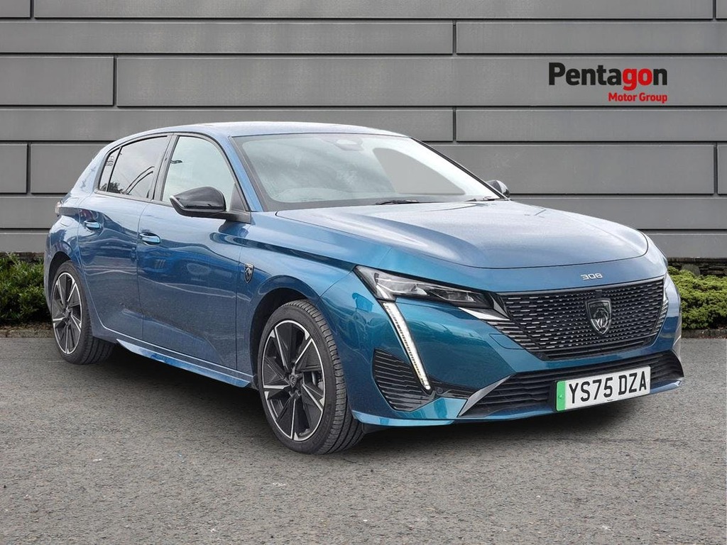 Peugeot 308 54Kwh Gt Hatchback 156 Ps Blue