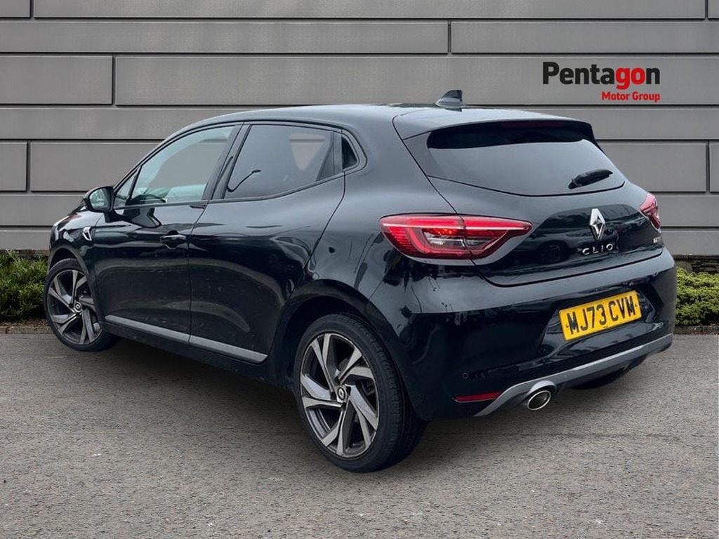 Renault Clio 1.0 Tce Rs Line Hatchback Euro 6 Black #2