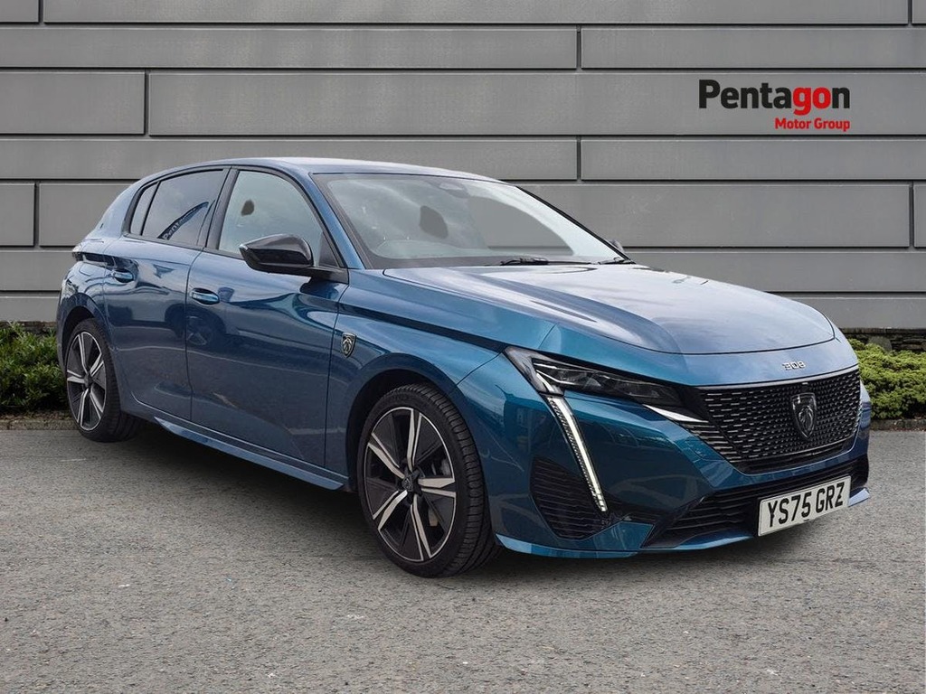 Peugeot 308 1.2 Gt Hatchback Hybrid E Dsc6 Euro 6 Blue