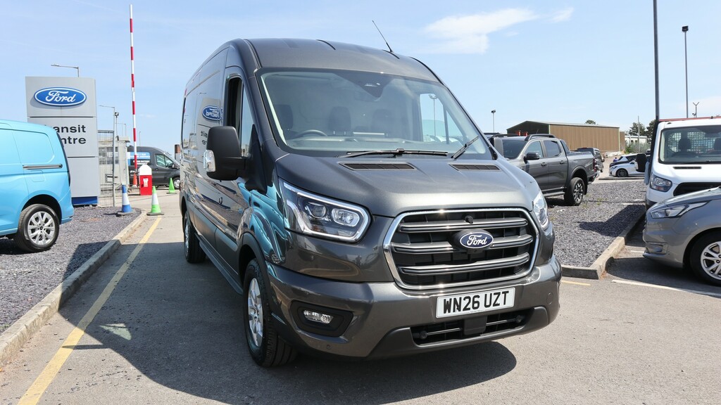Ford Transit Custom 350 L3 Lwb H2 Medium Roof Limited Nav 130Ps Eu6 8 Grey