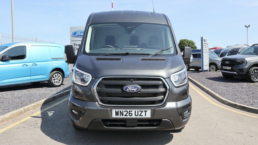 Ford Transit Custom 350 L3 Lwb H2 Medium Roof Limited Nav 130Ps Eu6 8 WN26UZT Grey #2