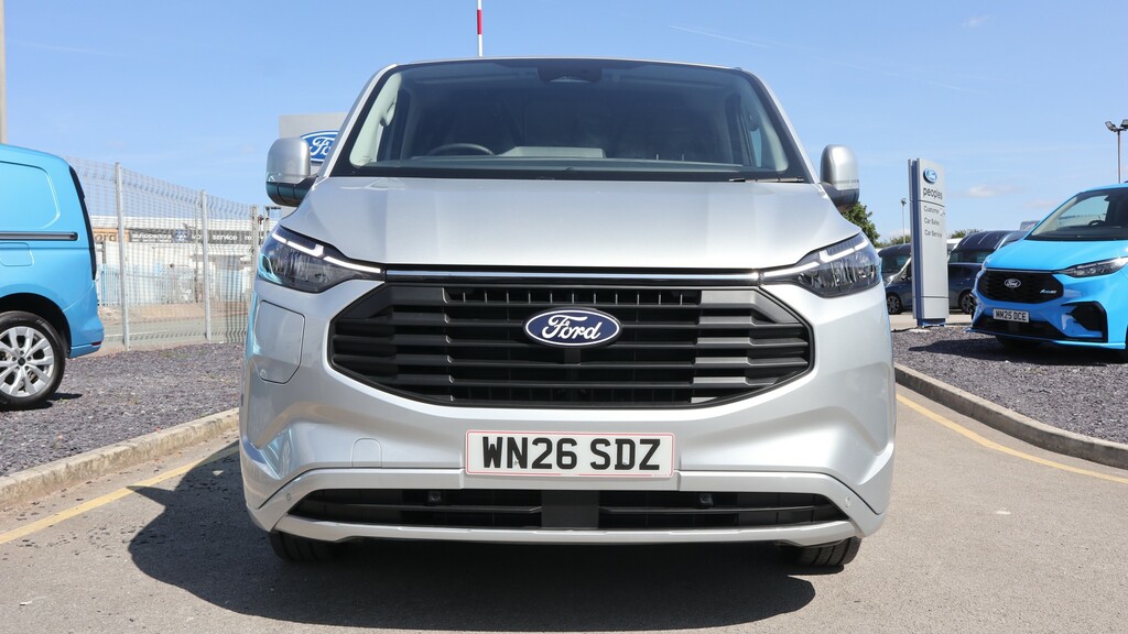 Ford Transit Custom 2.5 Phev 232Ps H1 Van Limited WN26SDZ Silver #2
