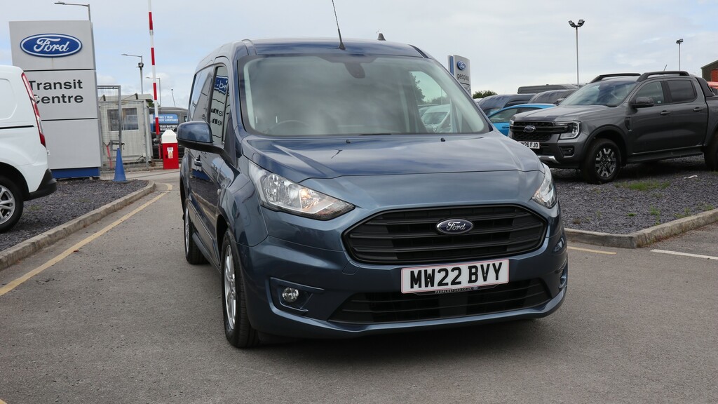 Ford Transit Connect L1 240 Limited With Nav 1.5 Ecoblue 120Ps Eu6 6 Sp Blue
