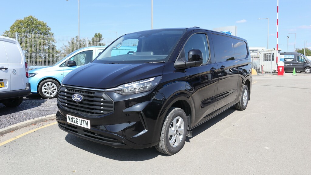 Ford Transit Custom 2.0 Ecoblue 136Ps H1 Van Limited WN26UTM Black #3