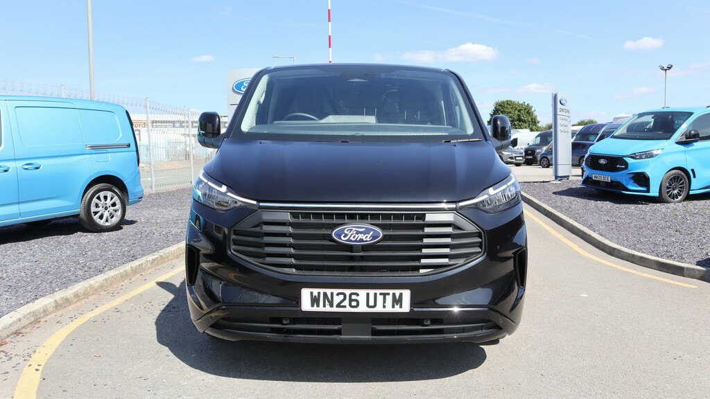 Ford Transit Custom 2.0 Ecoblue 136Ps H1 Van Limited WN26UTM Black #2