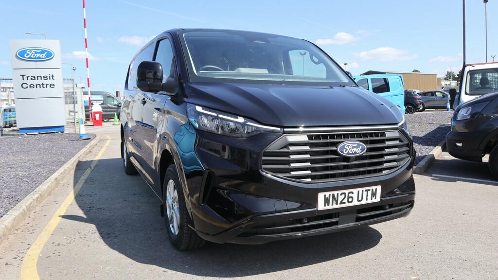 Ford Transit Custom 2.0 Ecoblue 136Ps H1 Van Limited WN26UTM Black