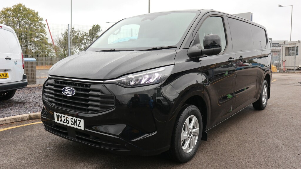 Ford Transit Custom 2.5 Phev 232Ps H1 Van Limited WN26SNZ Black #3