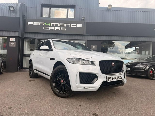 Jaguar F-Pace 2.0 P250i Chequered Flag Suv Awd E White
