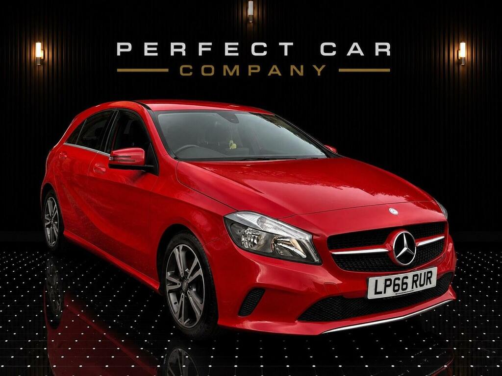 Mercedes-Benz A Class 1.6 A160 Se Euro 6 Ss 2017 Red