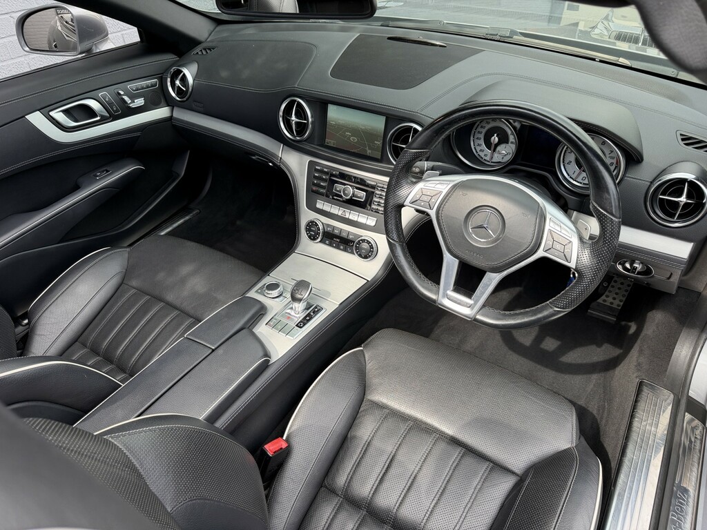 Mercedes-Benz SL Class 3.5 Sl350 Amg Sport KB14JKB Silver #4