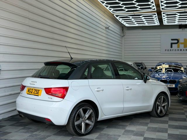 Audi A1 2012 1.4 Tfsi Sport Sportback S Tronic White #2