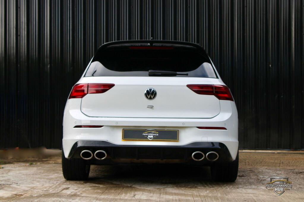 Volkswagen Golf R White #5