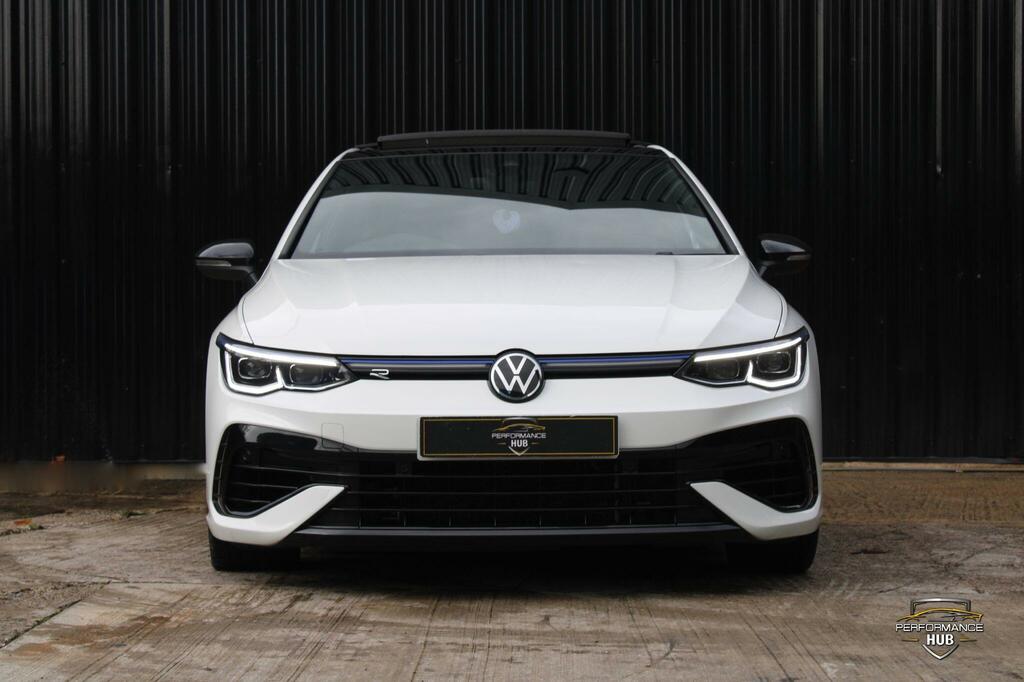 Volkswagen Golf R White #2