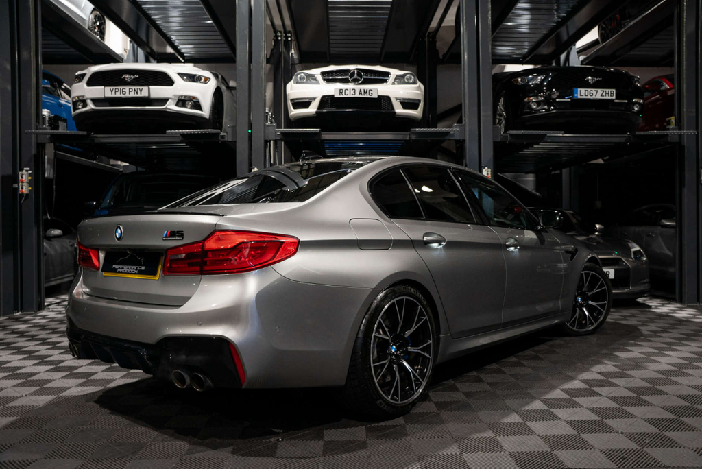 BMW M5 V8 Blue #9