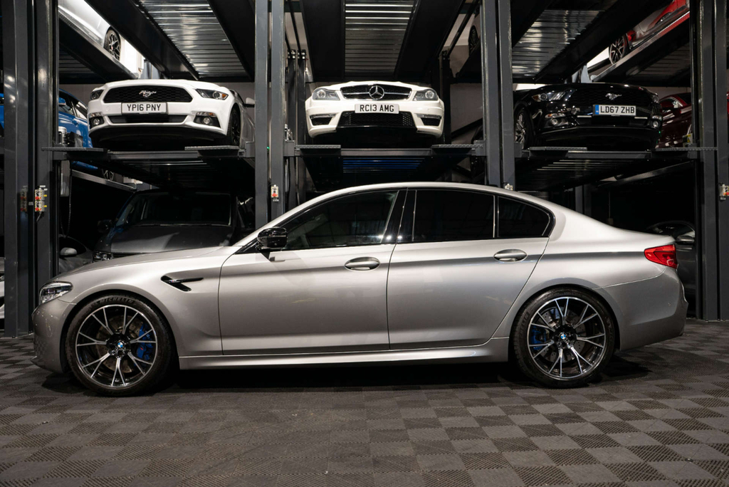 BMW M5 V8 Blue #8
