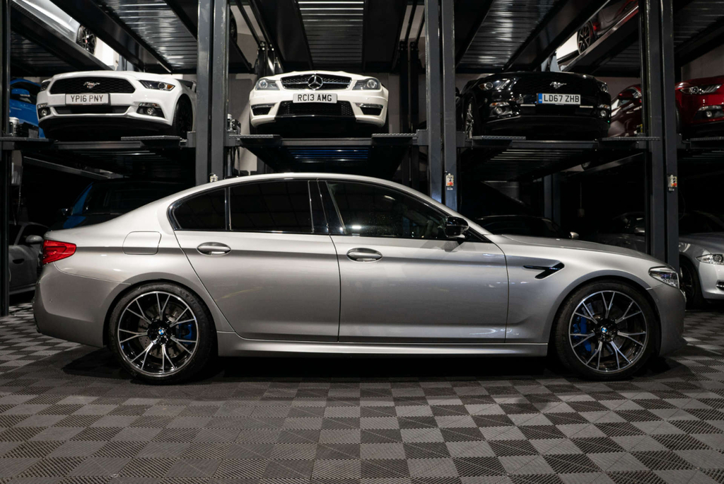 BMW M5 V8 Blue #7