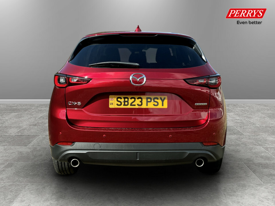 Mazda CX-5 2.0 E-skyactiv G Mhev Exclusive-line SB23PSY Red #6