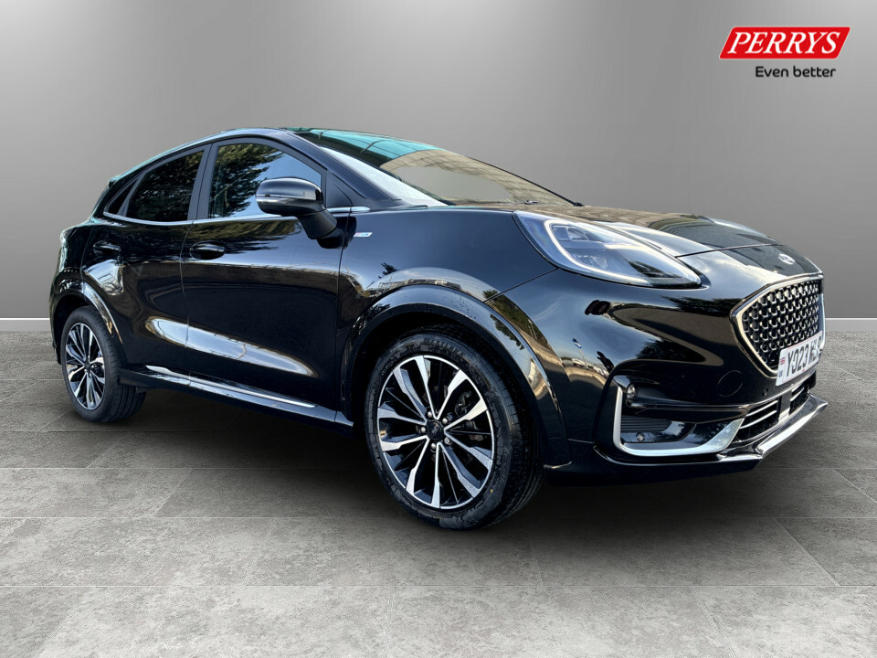 Ford Puma 1.0 Ecoboost Hybrid Mhev 155 St-line Vignale Black