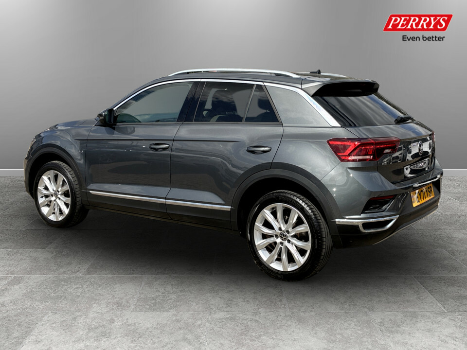 Volkswagen T-Roc 1.5 Tsi Evo Sel Dsg Grey #5