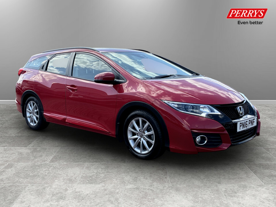 Honda Civic 1.6 I-dtec Se Plus Red