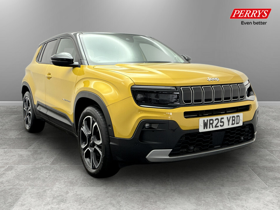 Jeep Avenger 1.2 Summit WR25YBD Yellow